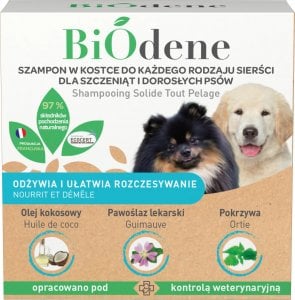 Francodex Szampon BIODENE w kostce dla psów i szczeniąt 100 ml 1