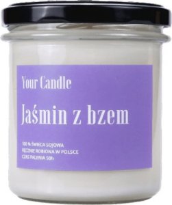 Your Candle ŚWIECA SOJOWA JAŚMIN Z BZEM 300 ml - YOUR CANDLE 1