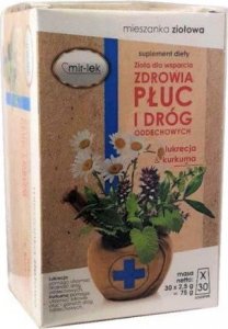 MIR LEK Mirlek Zioła Zdrowe Płuca i Dróg Oddechowych30x2,5 1