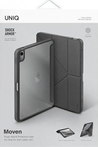 Etui na tablet Uniq UNIQ etui Moven iPad Air 10.9 (2022/2020) Antimicrobial szary/charcoal grey 5