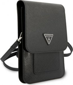 Guess Guess Torebka GUWBSATMBK czarny/black Saffiano Triangle 3