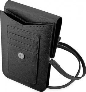 Guess Guess Torebka GUWBSATMBK czarny/black Saffiano Triangle 4