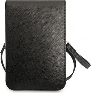 Guess Guess Torebka GUWBSATMBK czarny/black Saffiano Triangle 5