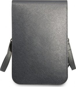 Guess Guess Torebka GUWBSATMGR szary/grey Saffiano Triangle 5