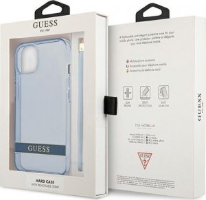 Guess Guess GUHCP13MHTSGSB iPhone 13 6,1" niebieski/blue hardcase Translucent Stap 8