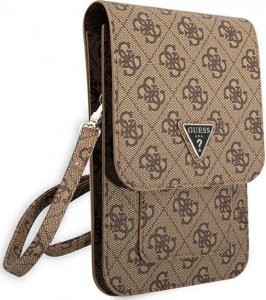 Guess Guess Torebka GUWBP4TMBR brązowy/brown 4G Triangle 3