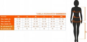 Rogelli ROGELLI ANDERSON ciepłe damskie getry sportowe 7