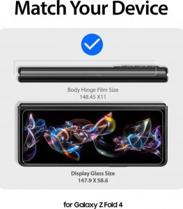 SZKŁO HARTOWANE WHITESTONE DOME GLASS 2-PACK GALAXY Z FOLD 4 7