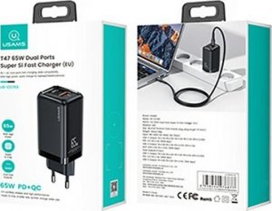 Ładowarka Usams T47 1x USB-A 1x USB-C 3 A (CC153TC01) 8