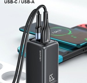 Ładowarka Usams T47 1x USB-A 1x USB-C 3 A (CC153TC02) 6