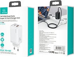Ładowarka Usams T47 1x USB-A 1x USB-C 3 A (CC153TC02) 8