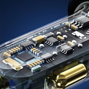 Ładowarka Usams US-CC158 2x USB-A 1x USB-C 3 A (CC158CC01) 5