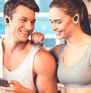 Słuchawki Słuchawki bezprzewodowe douszne TWS HBQ-Q32 (czarne) 6