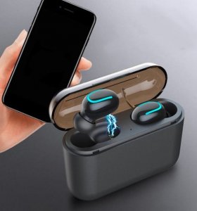 Słuchawki Słuchawki bezprzewodowe douszne TWS HBQ-Q32 (czarne) 7