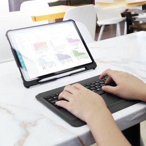 Klawiatura z gładzikiem do IPADa PRO 11 2018/2020 iPad Air 4 2020 Z RYSIKIEM 13