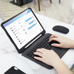 Klawiatura z gładzikiem do IPADa PRO 11 2018/2020 iPad Air 4 2020 Z RYSIKIEM 8