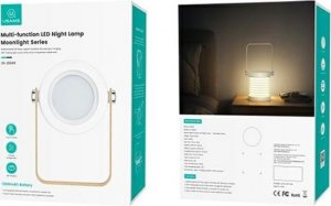 Lampa stołowa Usams USAMS Wielofunkcyjna nocna lampka LED biały/white ZB249YH01 (US-ZB249) 10