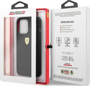 Ferrari Ferrari FESSIHCP13LBK iPhone 13 Pro / 13 6,1" czarny/black hardcase Silicone 8
