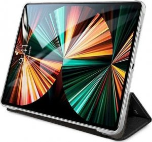 Etui na tablet Karl Lagerfeld KLFC12OKMK iPad 12.9" Pro 2021 Book Cover czarny/black Saffiano Karl Iconic 2