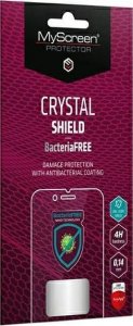 MyScreen Protector MS CRYSTAL BacteriaFREE Samsung Galaxy Tab Active Pro T545 folia czarny/black Full Glue 1
