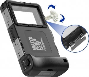 TECH-PROTECT IPX8 UNIVERSAL DIVING WATERPROOF CASE BLACK 2