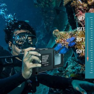 TECH-PROTECT IPX8 UNIVERSAL DIVING WATERPROOF CASE BLACK 6
