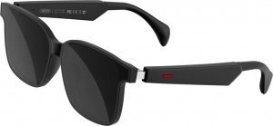 XO okulary bluetooth E5 przeciwsłoneczne czarne nylonowe UV400 1