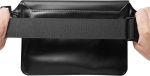 Spigen Spigen Universal Waterproof Waist Bag czarny/black 2 szt. uniwersalna biodrowa saszetka wodoodporna AMP04531 4