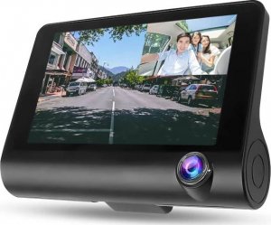 Wideorejestrator Techonic ZESTAW: WIDEOREJESTRATOR JAZDY 3W1 + KARTA PAMIĘCI 32GB 4