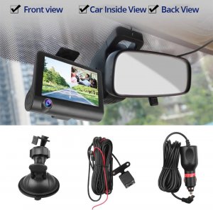 Wideorejestrator Techonic ZESTAW: WIDEOREJESTRATOR JAZDY 3W1 + KARTA PAMIĘCI 32GB 7