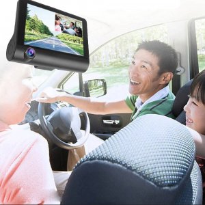 Wideorejestrator Techonic ZESTAW: WIDEOREJESTRATOR JAZDY 3W1 + KARTA PAMIĘCI 32GB 8