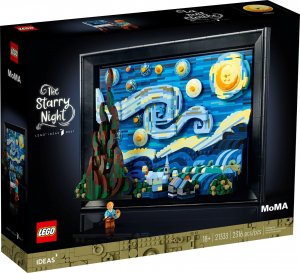 LEGO Ideas „Gwiaździsta noc” Vincenta van Gogha (21333) 1