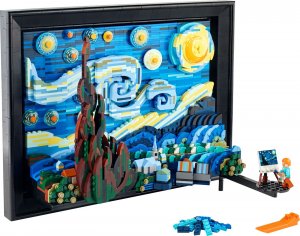 LEGO Ideas „Gwiaździsta noc” Vincenta van Gogha (21333) 2