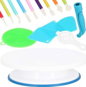 Springos Zestaw cukierniczy 345 el. do dekoracji, akcesoria do ciast i babeczek UNIWERSALNY 23