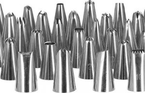 Springos Zestaw cukierniczy 124 el. do dekoracji, akcesoria do ciast i babeczek 17