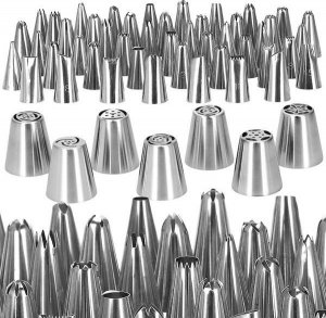 Springos Zestaw cukierniczy 124 el. do dekoracji, akcesoria do ciast i babeczek 21