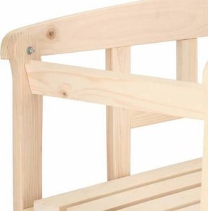 Springos Ławka ogrodowa drewniana, dwuosobowa ekologiczna UNIWERSALNY 7