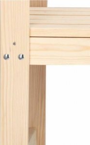 Springos Ławka ogrodowa drewniana, dwuosobowa ekologiczna UNIWERSALNY 8