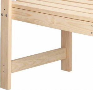 Springos Ławka ogrodowa drewniana, dwuosobowa ekologiczna UNIWERSALNY 10