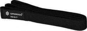 Springos Guma do ćwiczeń Hip Band 2x 100 cm szara/różowa/czarna zestaw 3 szt. guma oporowa UNIWERSALNY 12
