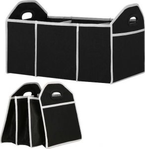 Springos Organizer do bagażnika 50x32cm torba, organizer do samoochodu czarny UNIWERSALNY 13