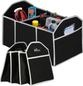 Springos Organizer do bagażnika 50x32cm torba, organizer do samoochodu czarny UNIWERSALNY 14