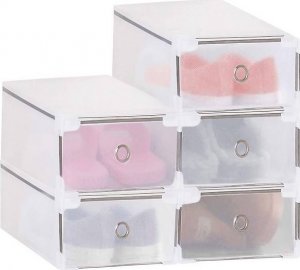 Springos Organizer na buty 31x20,5x11 cm pudełka z otwieraną klapą UNIWERSALNY 11