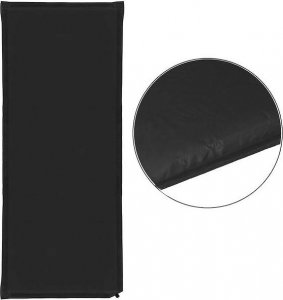 Springos Mata samopompująca 180 cm mata turystyczna biwakowa z pokrowcem czarna UNIWERSALNY 18