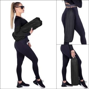 Springos Mata samopompująca 180 cm mata turystyczna biwakowa z pokrowcem czarna UNIWERSALNY 23