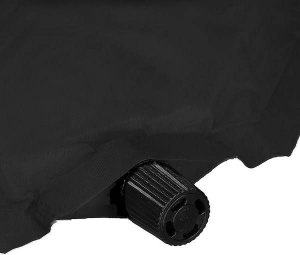Springos Mata samopompująca 180 cm mata turystyczna biwakowa z pokrowcem czarna UNIWERSALNY 30