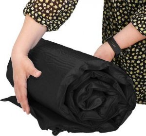 Springos Mata samopompująca 180 cm mata turystyczna biwakowa z pokrowcem czarna UNIWERSALNY 31