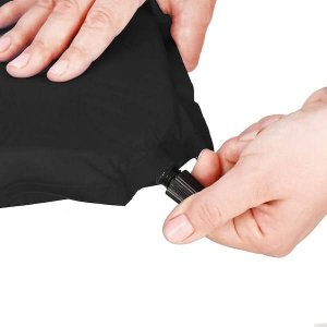 Springos Mata samopompująca 180 cm mata turystyczna biwakowa z pokrowcem czarna UNIWERSALNY 37