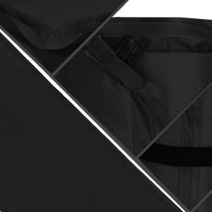 Springos Mata samopompująca 180 cm mata turystyczna biwakowa z pokrowcem czarna UNIWERSALNY 4
