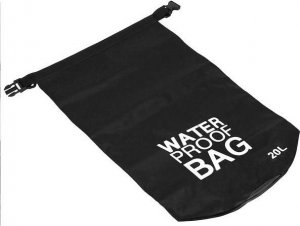 Springos Worek wodoszczelny na plażę 20l torba wodoodporna czarna UNIWERSALNY 28